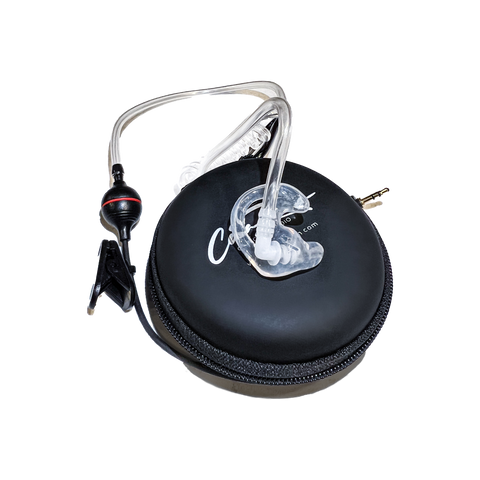 Official Pliant Technologies® Custom Silicone Earpiece for MicroCom Eartube Headsets